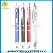 Factory direct sale advertising stationery metal ballpoint pen promotional